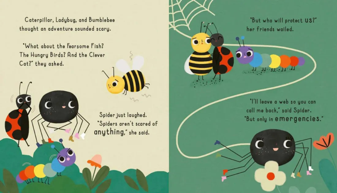 Nothing Scares Spider! US - Hardback