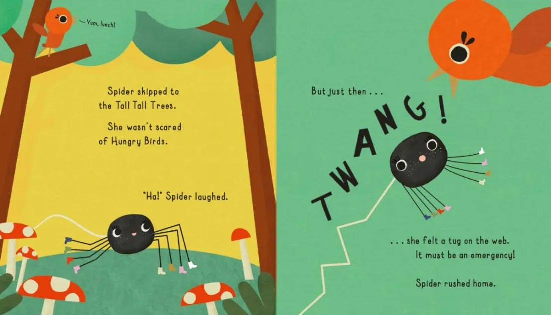Nothing Scares Spider! US - Hardback