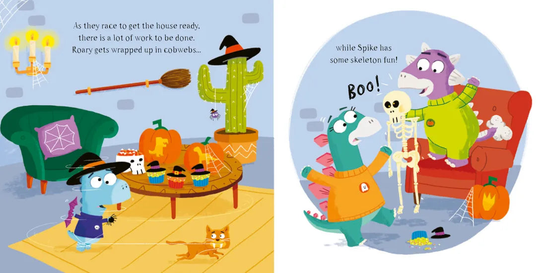 The Tinysaurs Trick or Treat US - Hardback