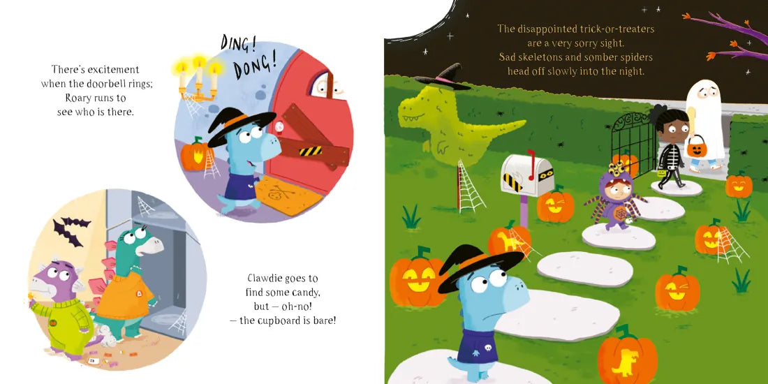 The Tinysaurs Trick or Treat US - Hardback