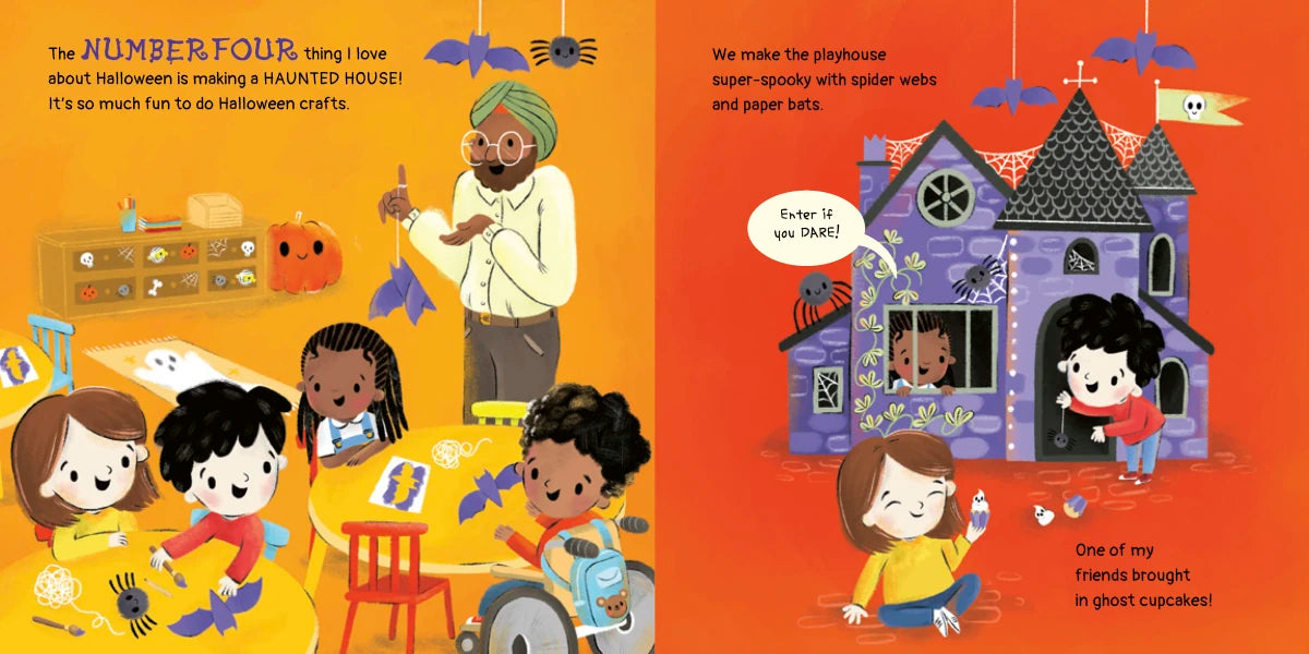 10 Things I Love About Halloween US - Hardback