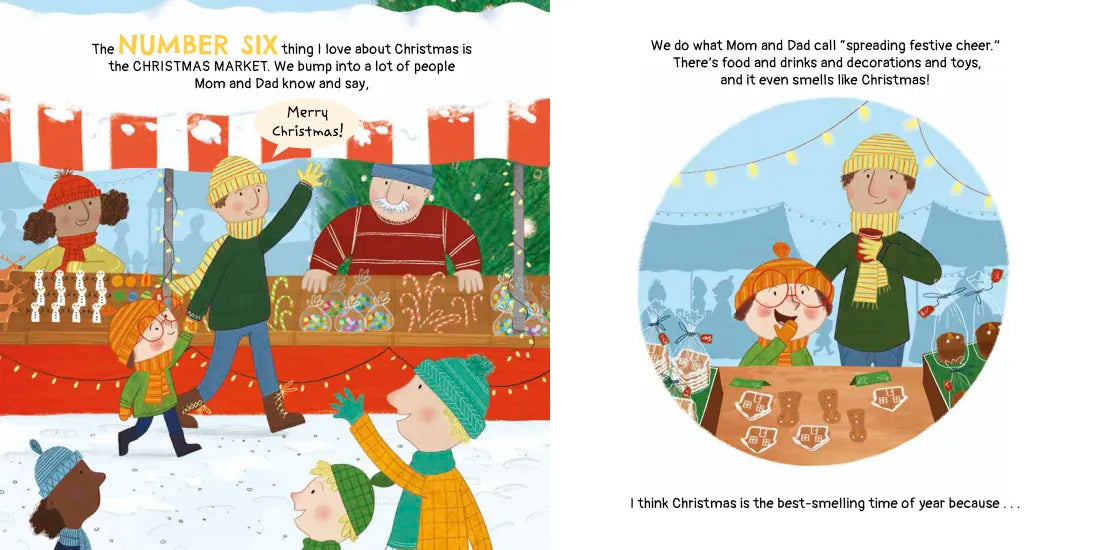 10 Things I Love About Christmas US - Hardback