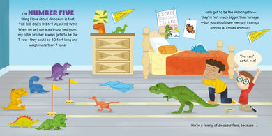 10 Things I Love About Dinosaurs US - Hardback