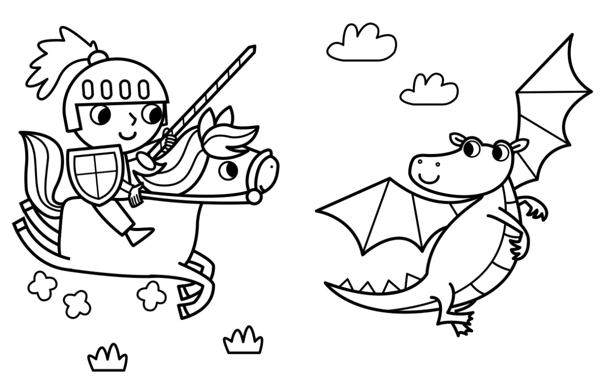 My Busy Magical Friends Coloring Book US - Paperback / softback
