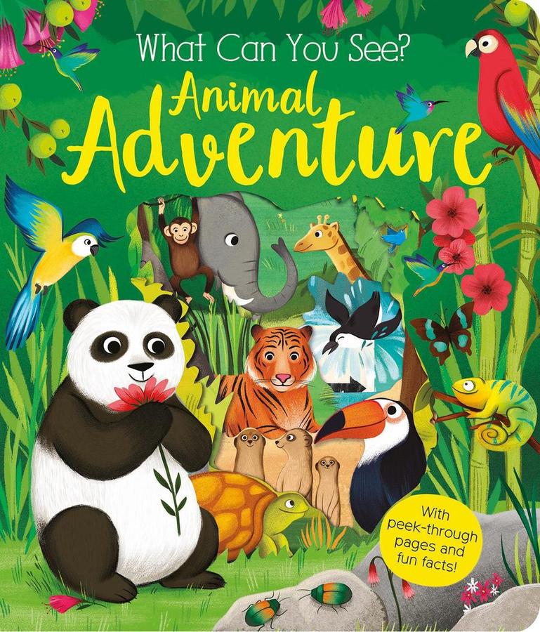 What Can You See? Animal Adventure-Children’s / Teenage fiction: Nature and animal stories-買書書 BuyBookBook
