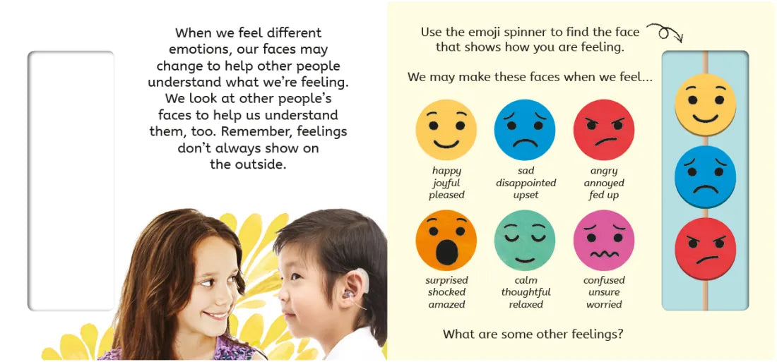 My Book of Feelings US - Board book
