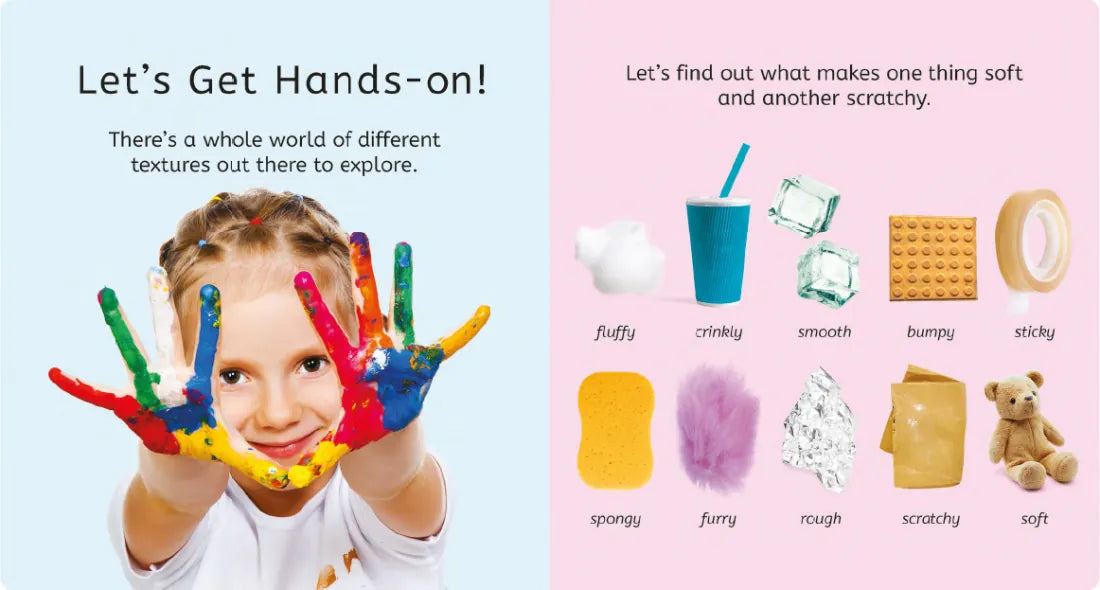 The Touch Book US - Board book