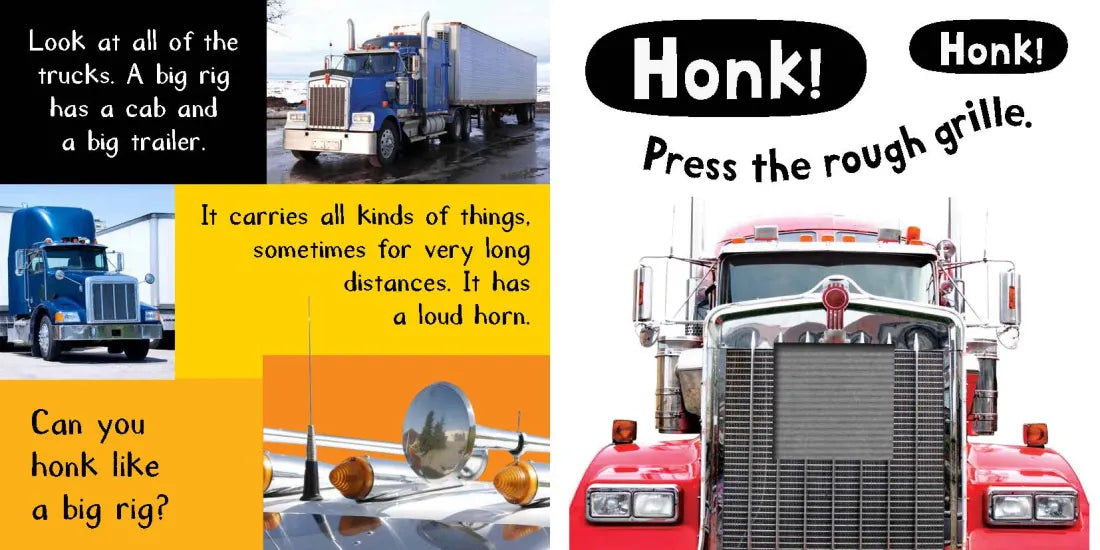 Noisy Trucks US - Board book
