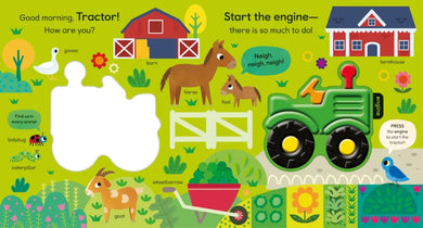 Noisy Tractor US - Board book