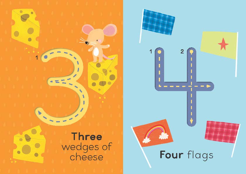 Touch and Trace 123 US - Board book
