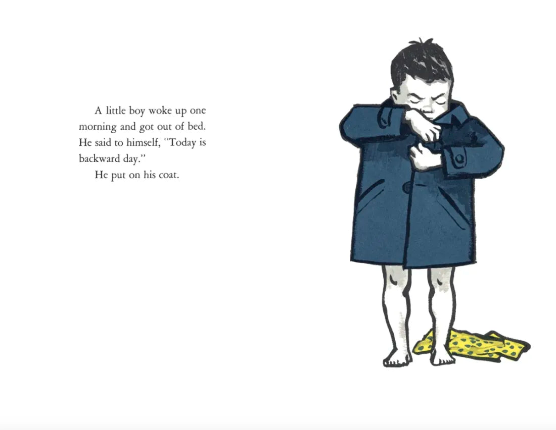 The Backward Day US - Hardback