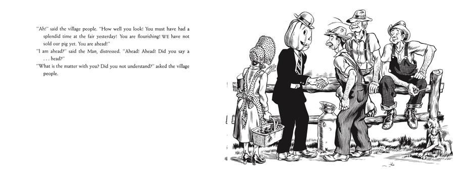 The Man Who Lost His Head US - Hardback