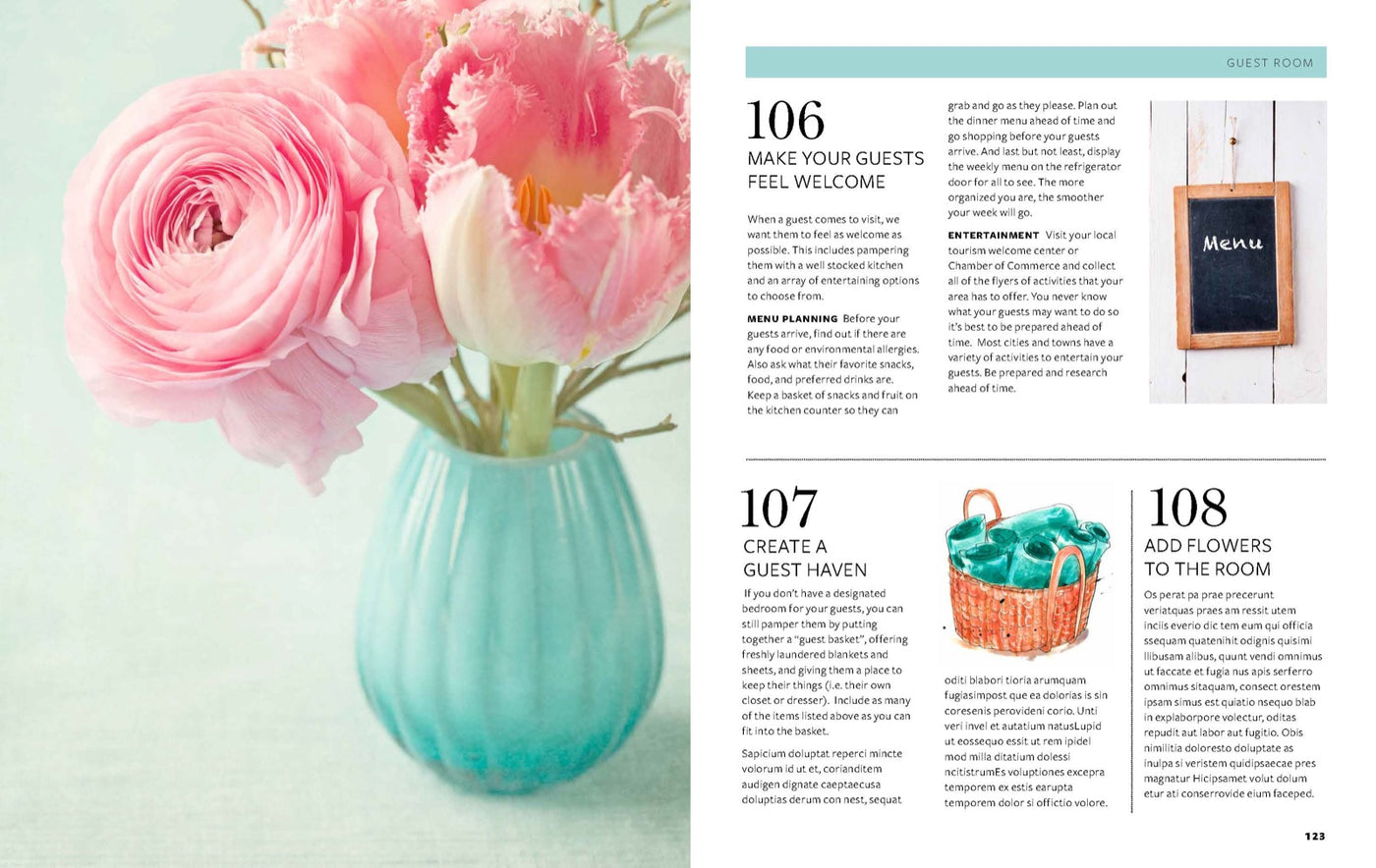 Complete Book of Home Organization inside page 4