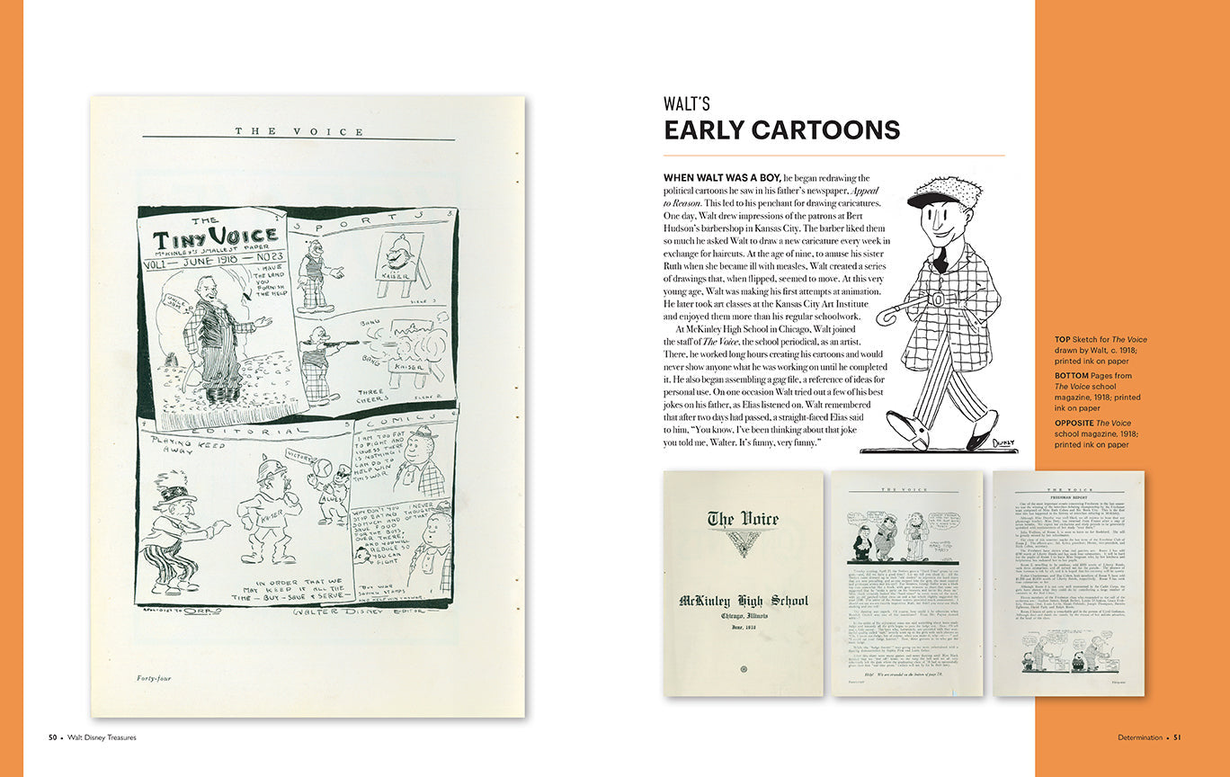 Walt Disney Treasures inside page 2
