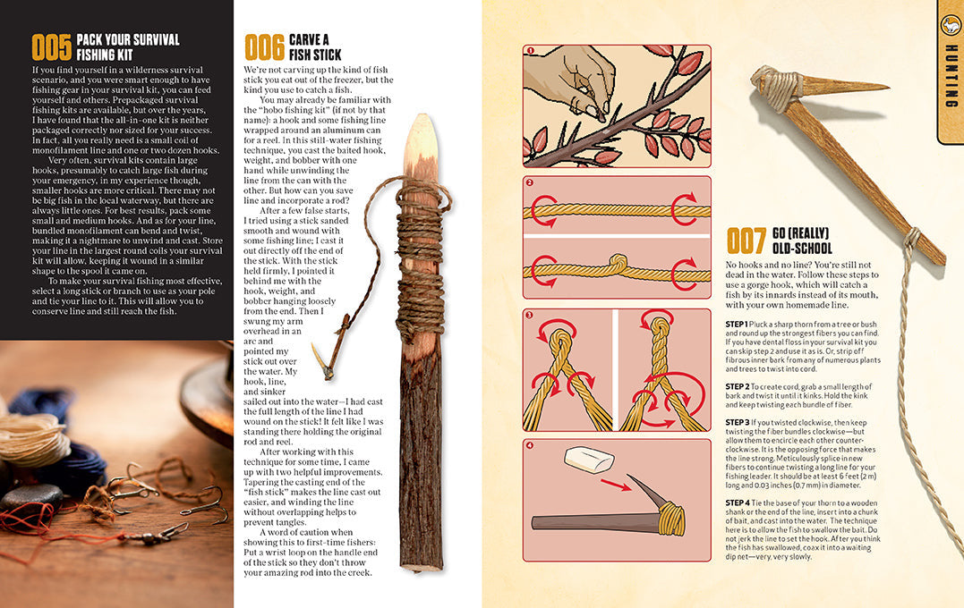 Hunting & Gathering Survival Manual inside page 2