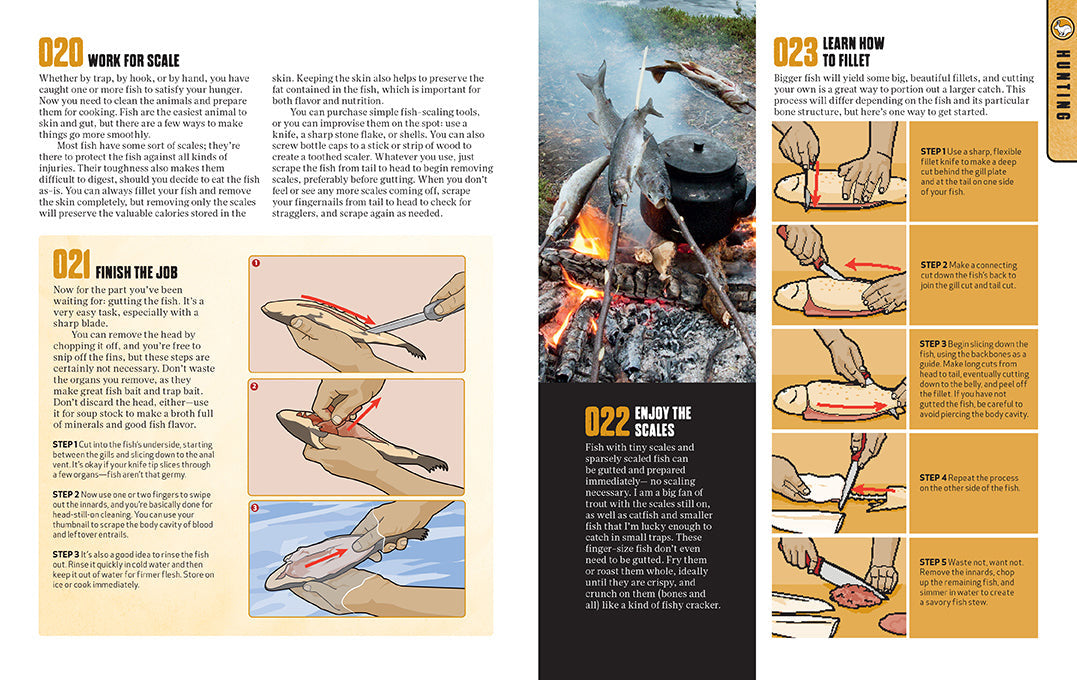 Hunting & Gathering Survival Manual inside page 3
