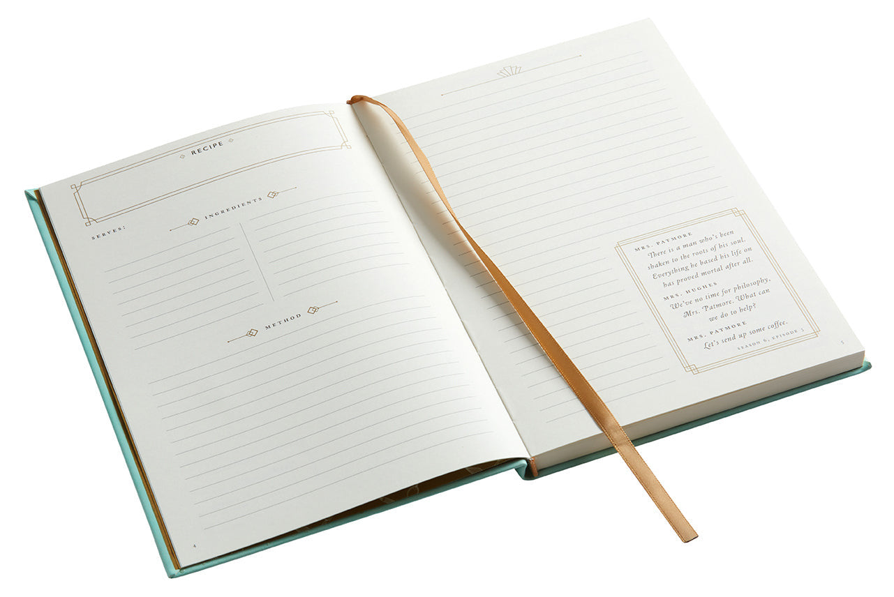 Official Downton Abbey Mrs. Patmore's Recipe Journal inside page 5