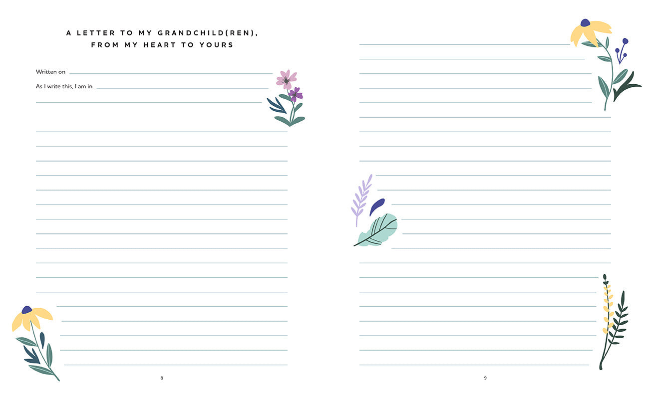 Grandmother's Words of Wisdom inside page 1