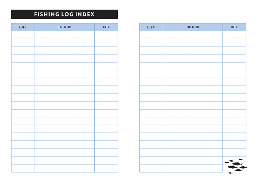 Fisherman's Journal inside page 2