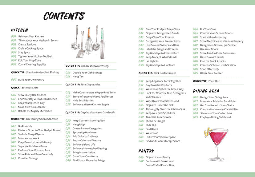 365 Quick & Easy Tips: Home Organization inside page 1