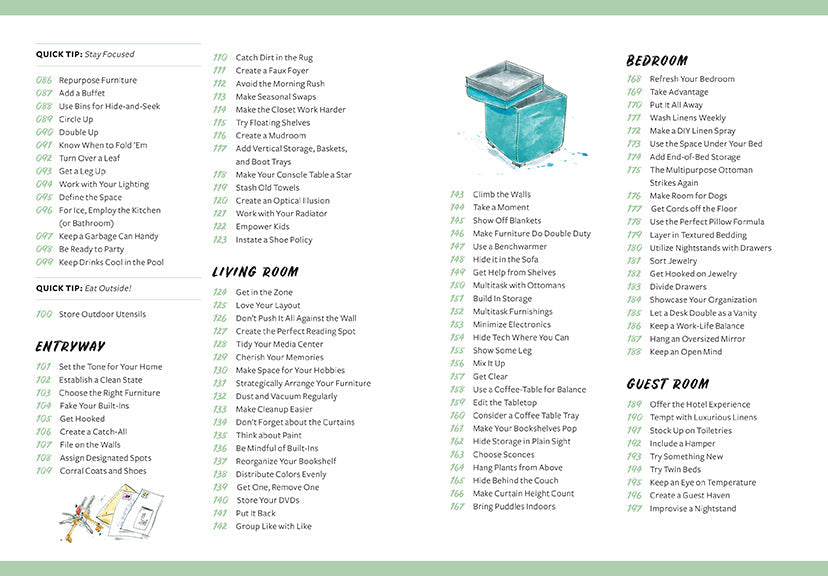 365 Quick & Easy Tips: Home Organization inside page 2