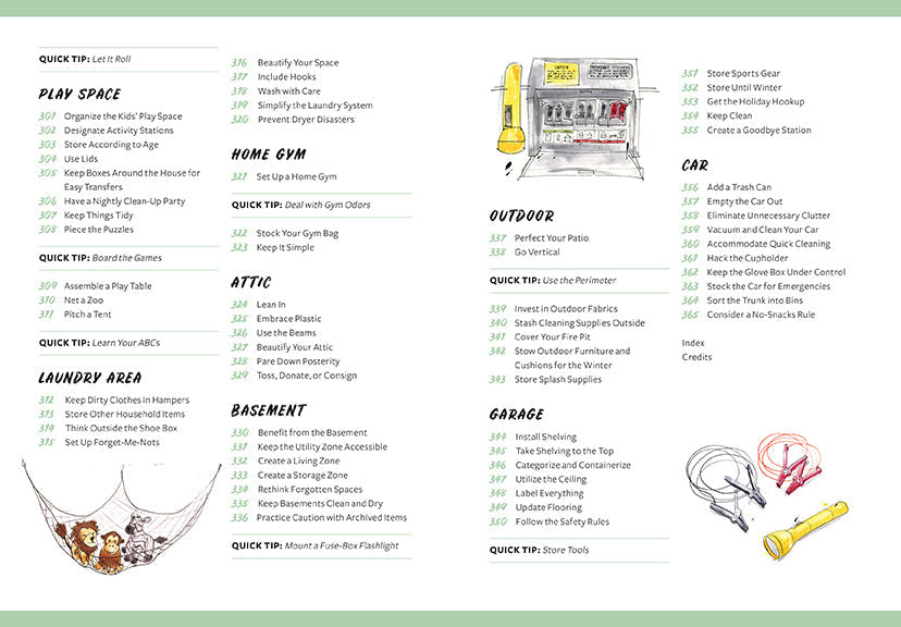365 Quick & Easy Tips: Home Organization inside page 4