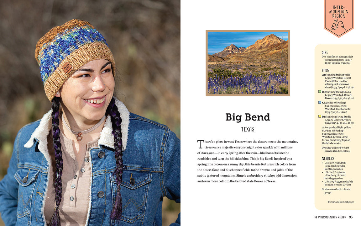 Knitting the National Parks inside page 2