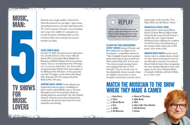 Mental Floss: The Curious Viewer Ultimate TV Trivia & Quiz Book inside page 2