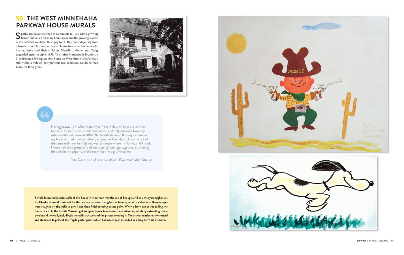 Charles M. Schulz inside page 2