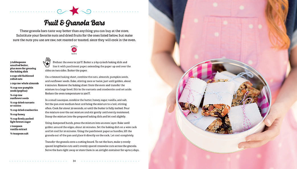 American Girl Cooking Gift Set inside page 5