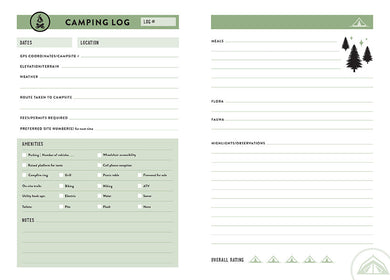 Camper's Journal inside page 2