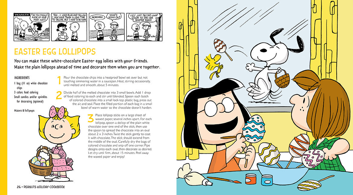 Official Peanuts Cookbook Collection inside page 2