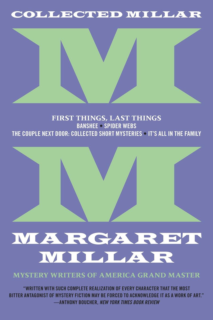 Collected Millar: First Things, Last Things: Banshee; Spider Webs; It's All In The Family; Collected Short Fiction-Fiction: Crime and mystery-買書書 BuyBookBook