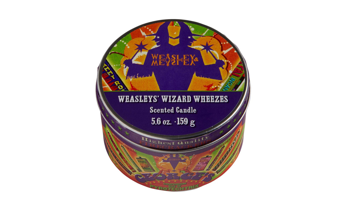 Harry Potter: Weasleys' Wizard Wheezes Scented Candle (Mint - 5.6 oz.) inside page 1