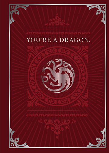 Game of Thrones: Dragon Signature Pop-Up Card inside page 1