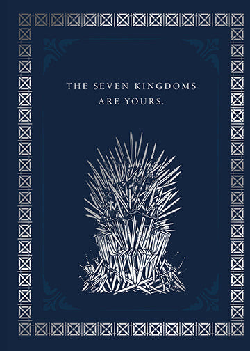 Game of Thrones: Iron Throne Signature Pop-Up Card inside page 1