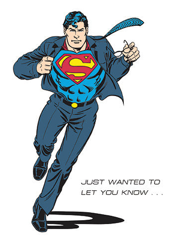 DC Comics: Superman Signature Pop-Up Card inside page 1