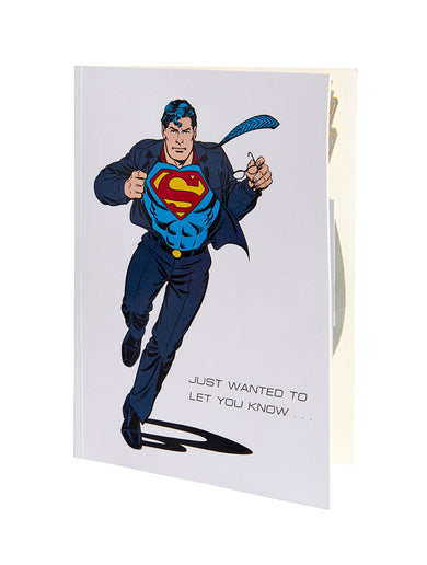 DC Comics: Superman Signature Pop-Up Card inside page 3