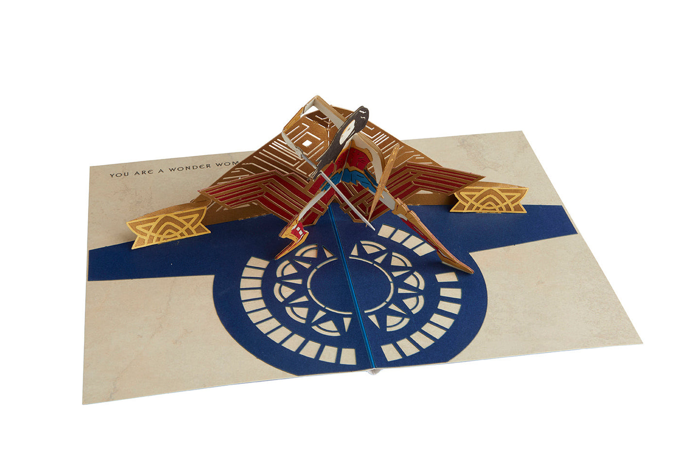 DC Comics: Wonder Woman Signature Pop-Up Card inside page 2
