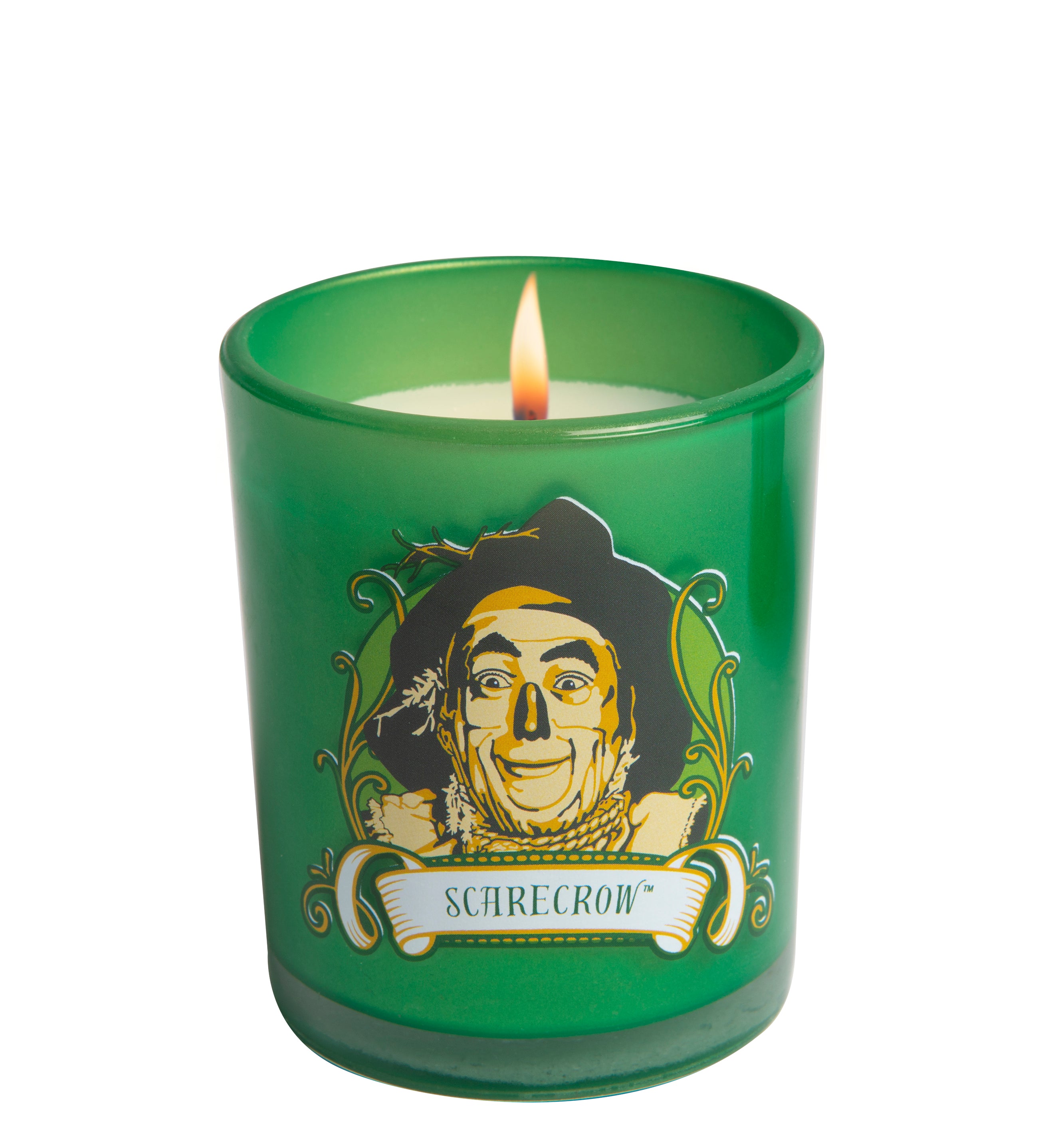 Wizard of Oz: Scarecrow Glass Votive Candle