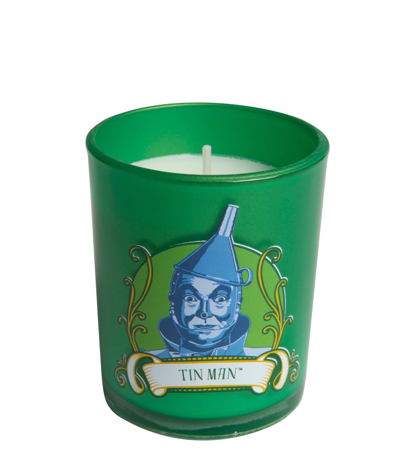 Wizard of Oz: Tin Man Glass Votive Candle inside page 1