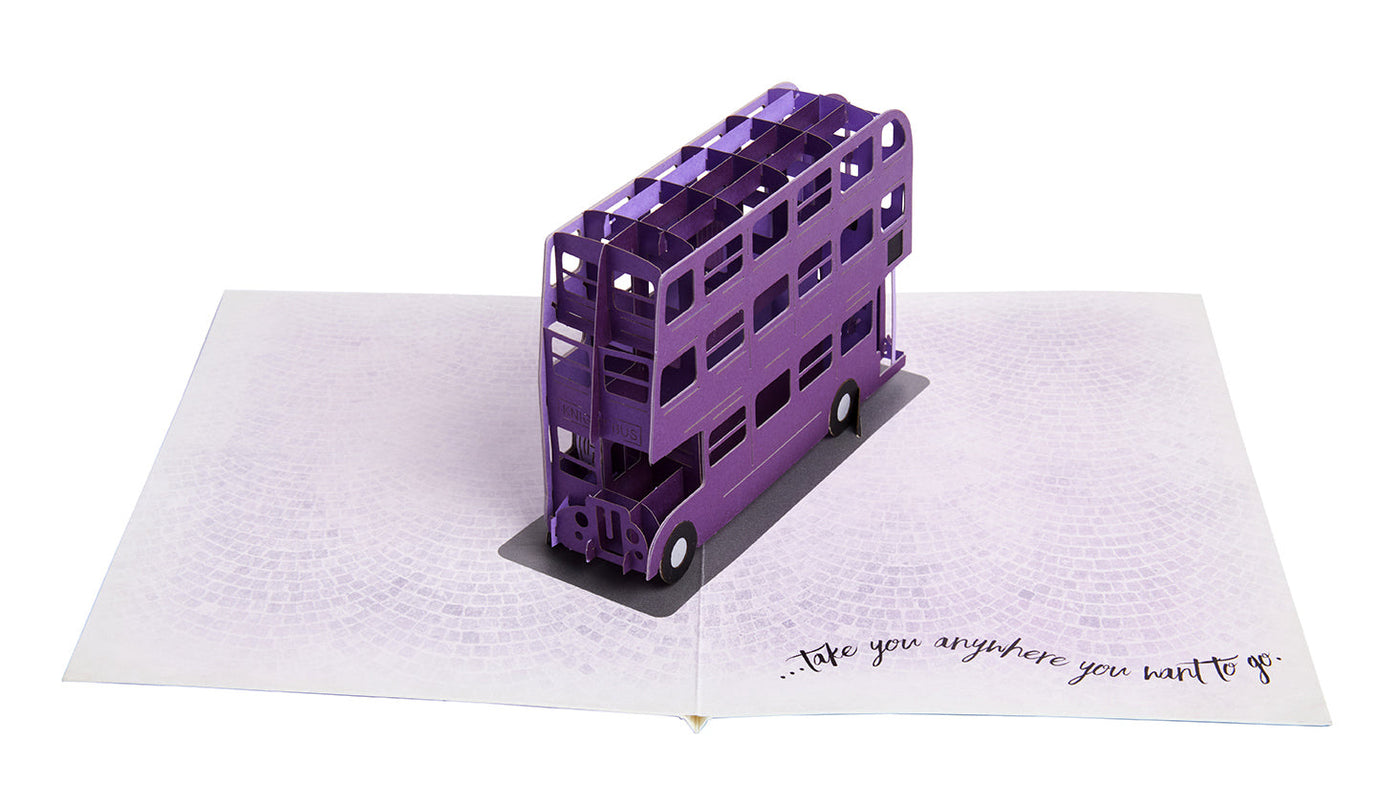 Harry Potter: Knight Bus Birthday Signature Pop-Up Card inside page 2