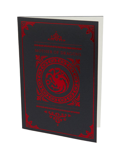 Game of Thrones: Mother of Dragons Signature Pop-Up Card inside page 2