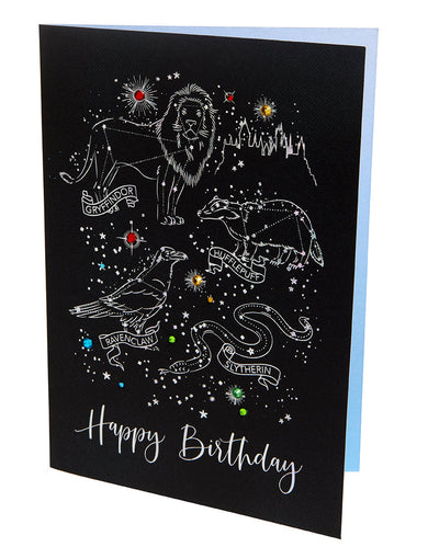 Harry Potter: Night Sky Birthday Embellished Card inside page 2