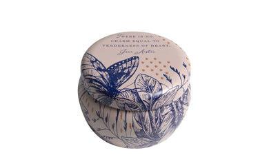Jane Austen: Tenderness of Heart Scented Tin Candle (3oz) inside page 1