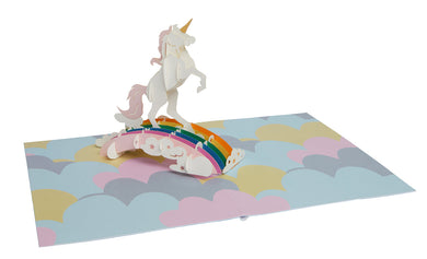 Unicorn Signature Pop-Up Card inside page 1