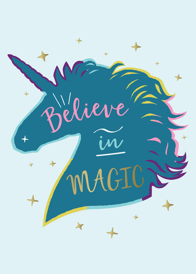 Unicorn Signature Pop-Up Card-Fiction: general and literary-買書書 BuyBookBook