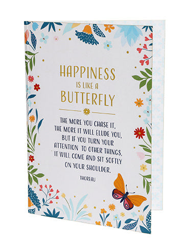 Butterfly Signature Pop-Up Card inside page 2