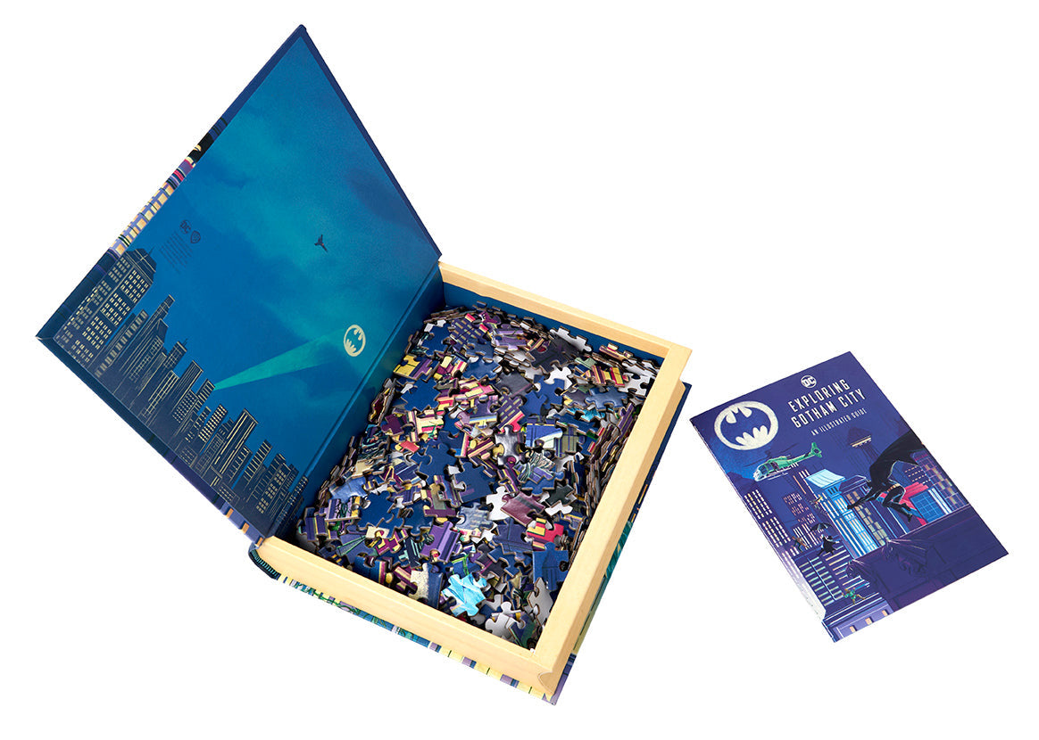 Exploring Gotham City Puzzle and Book Set inside page 1