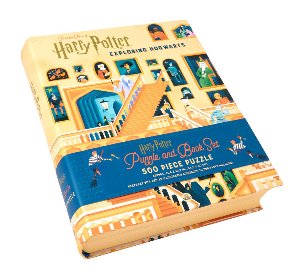 Exploring Hogwarts Puzzle and Book Set-Hobbies/ quizzes/ games-買書書 BuyBookBook